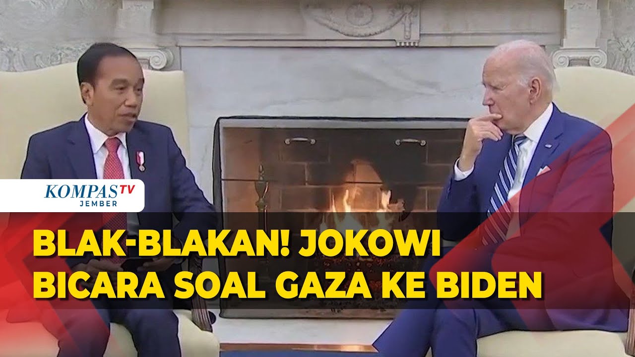 Jokowi Bertemu Joe Biden, Desak Amerika Hentikan Kekejaman Di Gaza ...