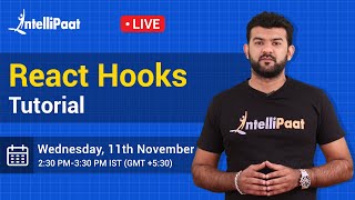 React Hooks | React Hooks Tutorial | React JS Tutorial | Intellipaat