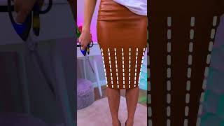 Too Tight Skirt Extreme Makeover #shorts #hack