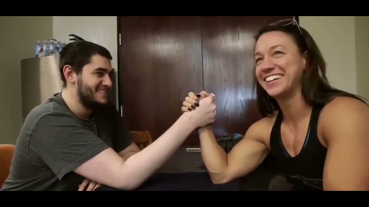 Mixed Arm Wrestling Strong Girl Vs Weak Guy Youtube