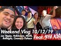 Weekend Vlog 10/12/19 (Las Vegas, Ft. Steve Aoki, Hakkasan, MGM, Bellagio, Ceasar's Palace)