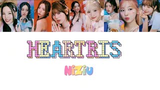 HEARTRIS NiziU - 歌詞/日本語訳/カナルビ