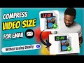 How to Compress Video for Email ✉  (Without Losing Quality) 2024 NEW