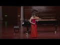 Xinyi Zhang | Bach | Partita No. 3 | Gavotte en Rondeau | 2017 Zhuhai International Violin Comp