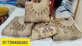 পাকিস্তানি অরিজিনাল লাক্সারি ড্রেস।। Bridal designer dress with wholesale price