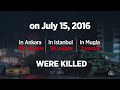 251 people killed during feto terror group’s defeated coup attempt in türkiye on july 15 2016