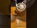 ラテアート練習39日目 ラテアート ラテアート練習中 coffee