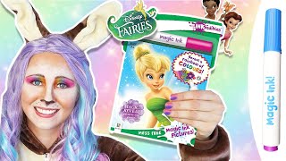 How To Color MAGIC INK TINKERBELL | Disney Fairy Princess Inkredibles