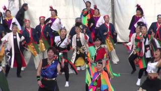 総踊り（Ⅰ）＠2014　東京大マラソン応援演舞