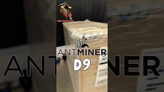 New Antminer D9 DASH crypto currency miner! #shorts