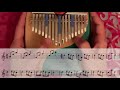 【17音カリンバ楽譜】ひぐらしのなく頃に「you」【kalimba cover】【卡林巴】