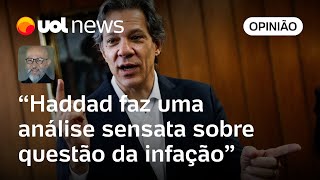 Haddad puxa sardinha para o seu lado, mas não desconhece realidade, diz Josias