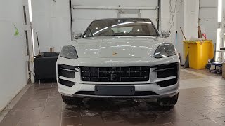 Как разобрать Porsche Cayenne Coupe 2024 г( 3 поколение рестайлинг)