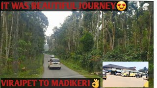 ವಿರಾಜಪೇಟೆ-ಮಡಿಕೇರಿ | COORG BUS JOURNEY |  ಕರ್ನಾಟಕ | INDIA🇮🇳 | #Ravi travel lovers tv |