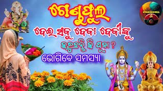 ଗେଣ୍ଡୁଫୁଲ ଦେଇ ସବୁ ଦେବାଦେବୀଙ୍କୁ କରୁଛନ୍ତି କି ପୂଜା? କେଉଁ ଦେବାଦେବୀଙ୍କୁ ଗେଣ୍ଡୁଫୁଲ ଅର୍ପଣ କଲେ ଶୁଭଫଳ ପାଇବେ!!