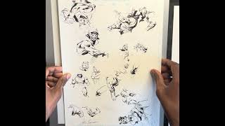 John Buscema's Drawing Process