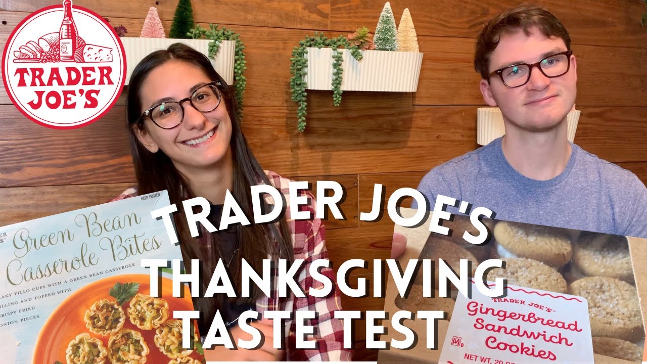 Trader Joe's Thanksgiving Items Taste Test 2021 - YouTube