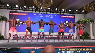 2020 IFBB Pro League  Tampa Pro Masters Men's Physique Prejudging