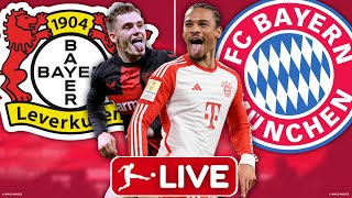 🔴 Bayer Leverkusen vs. FC Bayern München | Bundesliga 21. Spieltag | Watchparty