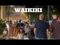 Walking Waikiki Beach at Night | Honolulu, Hawaii