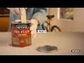 Minwax® | How to Apply Oil-based & Water-based Pre-Stain Wood Conditioner