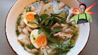 วิธีทำก๋วยเตี๋ยวไก่น้ำใส ง่ายๆสไตล์ต่างแดน How to make chicken soup with rice noodles