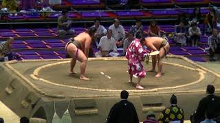 寛龍　琴手計　Kanryu  Kototebakari  day3 july10 2018 Nagoya  名古屋場所　三日目