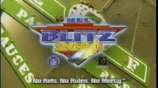 NFL Blitz 2000  - Midway -  Commercial  - Dreamcast N64 Ps1  - Gregg Berger  - Video Game (1999)