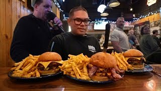 NO ONE HAS DONE THIS IN 20 YEARS | 8-Lb Belt Buster Burger Challenge