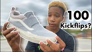 KYLE WALKER PRO 2 SKATE SHOE REVIEW | (100 Kickflip Skate Test)