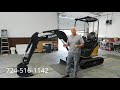 John Deere 17D Compact Track Hoe Mini Excavator on eBay!