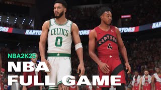 BOSTON CELTICS vs TORONTO RAPTORS  GAMEPLAY PS5 { 4K ULTRA HD }