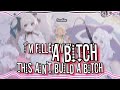 【nightcore】 bella poarch build a b*tch rock version lyrics