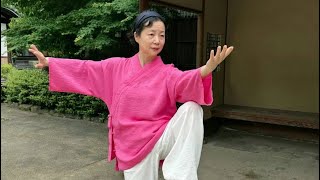 #taichi#太極拳 #24式简化太極拳完整示范#太極拳教室 興味のある方はぜひ一度見学に来てみて下さい。葛飾区立石にて毎週火曜日，土曜日，日曜教室に行っています連絡先電話080-2485-9956