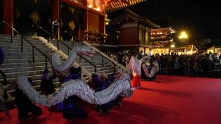 2016/12/17 浅草　浅草寺　「鹿追町の白蛇姫舞」　4Ｋ　α7RⅡ