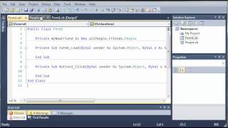 Visual Basic Tutorial - 104 - Nested Namespaces
