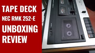 TAPE DECK NEC RMK 252-E