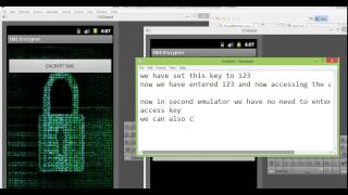 SMS Encryption on Android Message Application Security-Android Project