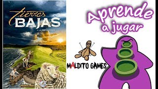 Tierras Bajas - Español - Reseña Juego de Mesa - Preparación y cómo se juega