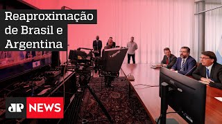 Após atritos, presidentes Bolsonaro e Alberto Fernandéz conversam pela primeira vez