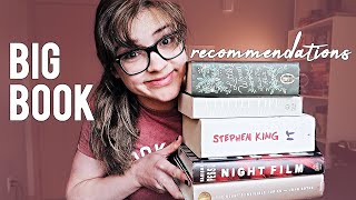 BIG Book Recommendations + some on my TBR
