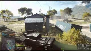 BF4 美咲の実況プレイ #その７(TDM:TYPE 88 LMG)PS3版