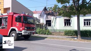 SBTV - DNEVNIK - POŽAR U CENTRU SLAVONSKOG BRODA - 28.08.2024.