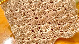 SO EASY AND BEAUTIFUL! 💯How to Crochet for beginners / Crochet baby blanket,Top, Shawle