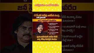 జన సైనికుల అంతర్ మథనం #youtubeshorts #ap #pawankalyan #andhrapradesh #