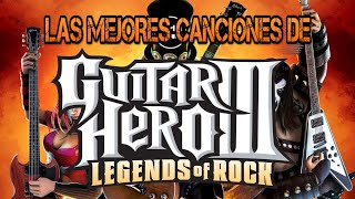 TOP 15 MEJORES CANCIONES DE GUITAR HERO 3