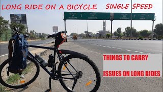 Long Ride on a Bicycle | Rockrider ST20 #bareedvlogs #rockrider #rockriderst20 #longride #mtb