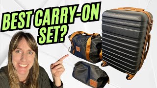 Looking for a Budget Friendly Carry-on Luggage Set? Former Travel Agent Reviews This Coolife Set