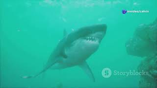 100,000 Great White Sharks Vs. 100 megalodons