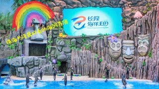 珠海长隆海洋王国海豚表演 Zhuhai changlong